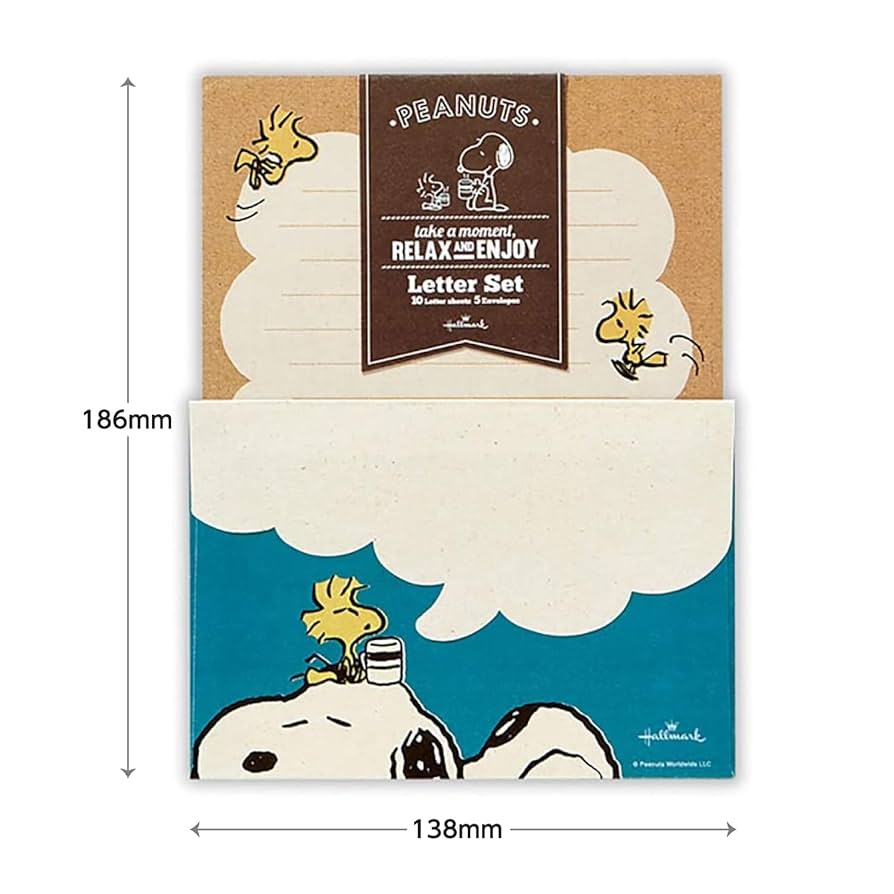 SNOOPY - スヌーピーいろいろレターセットボックス 楽天市場】24おくる いろいろレターセットボックス スヌーピー